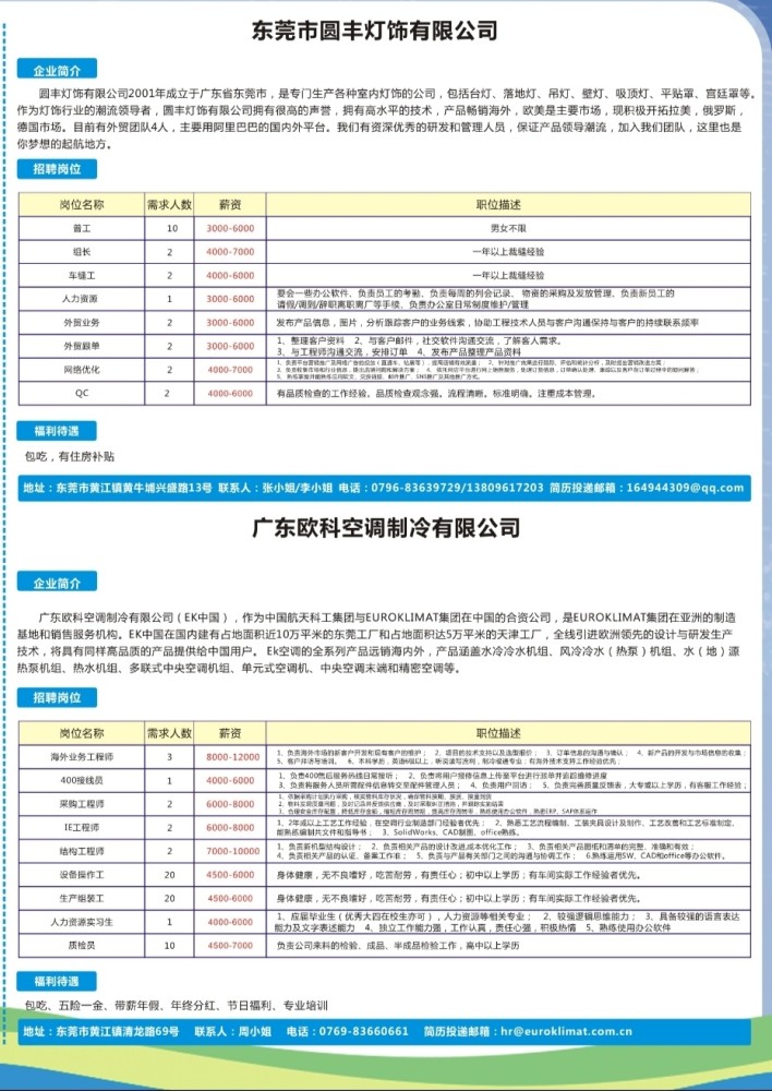 黄江最新招聘动态与职业发展机遇概览